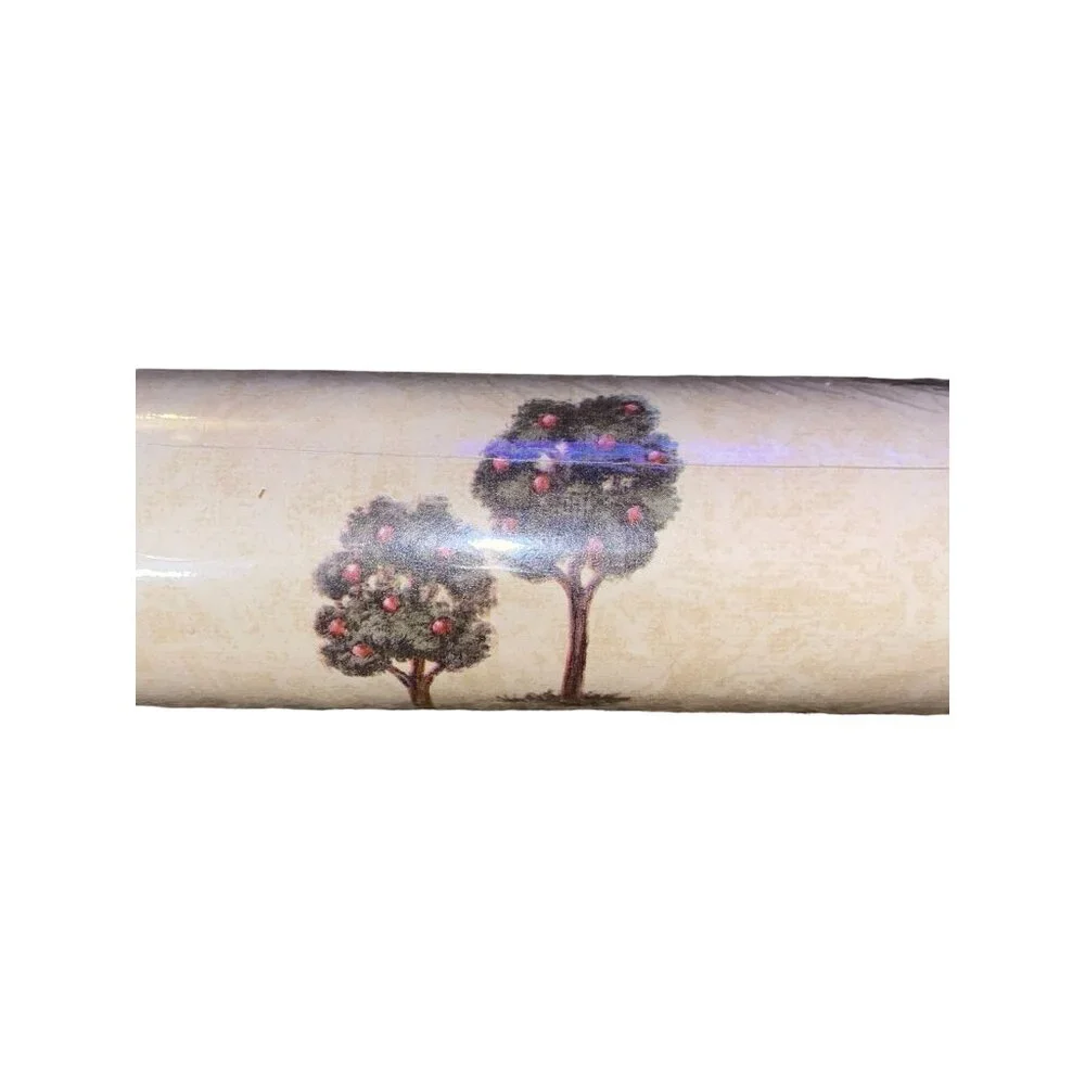 Brownstone Wallcoverings 2 Bolts NEW Wallpaper Giraffes Zebras Cows Trees Doves